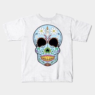 Mexican Skull Dia de los muertos Day of the dead Kids T-Shirt